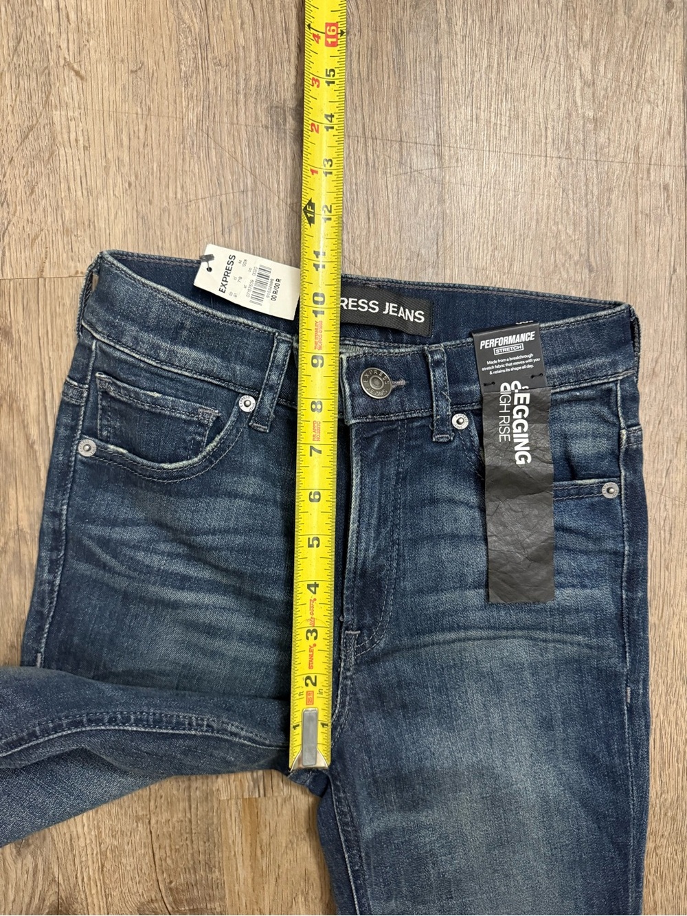 Express • High Rise Performance Stretch Jeggings - Picture 6 of 13